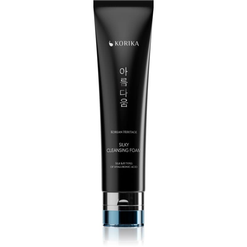 Korean Heritage Silk & 8 Types of Hyaluronic Acid Silky Cleansing Foam pianka oczyszczająca o działaniu nawilżającym
