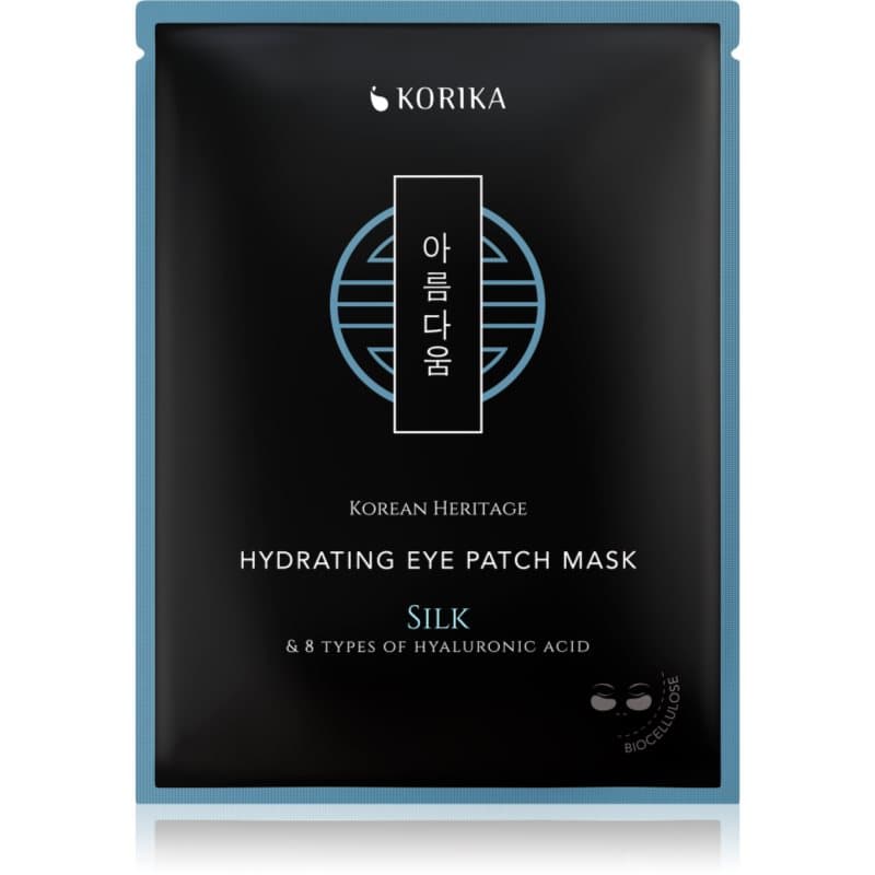 Korean Heritage Silk & 8 Types of Hyaluronic Acid Hydrating Eye Patch Mask maseczka nawilżająca do okolic oczu