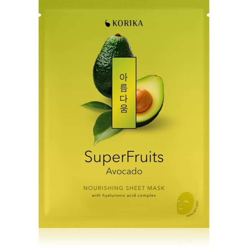 SuperFruits Avocado - Nourishing Sheet Mask maska odżywcza w płacie