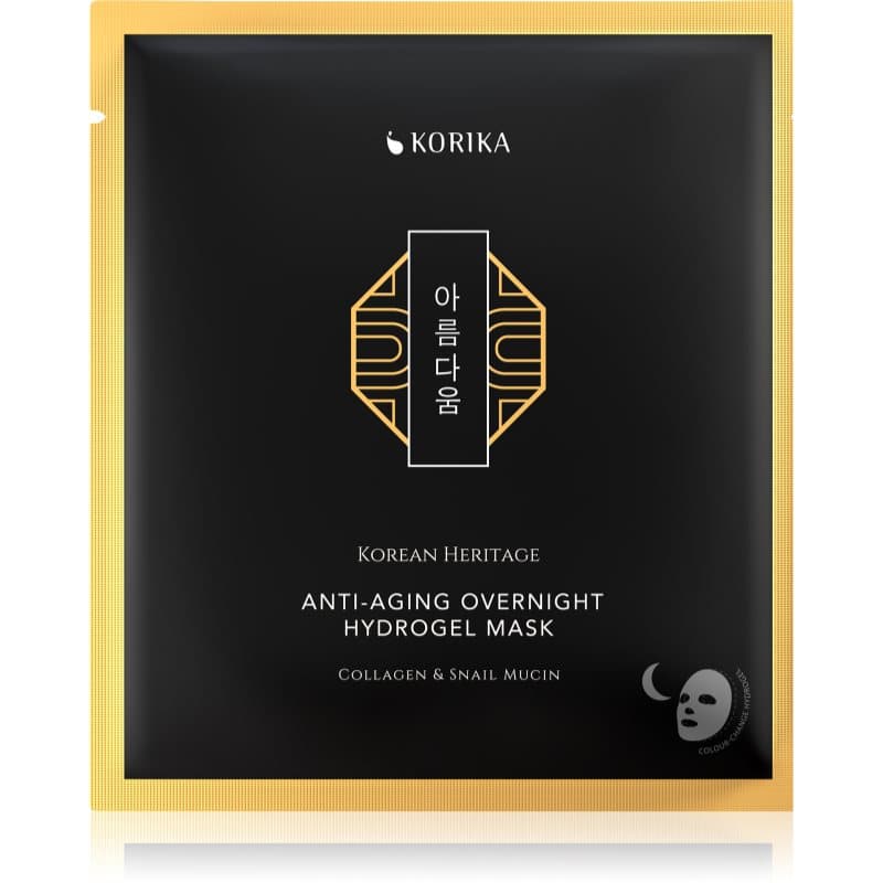 Korean Heritage Collagen & Snail Mucin maseczka hydrożelowa przeciw starzeniu się