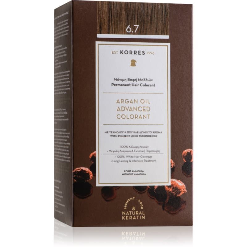 Argan Oil trwała farba do włosów z olejkiem arganowym odcień 6.7 Cocoa