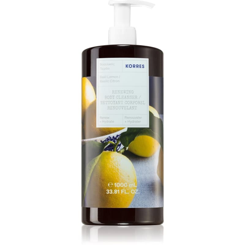 Basil Lemon odświeżający żel pod prysznic