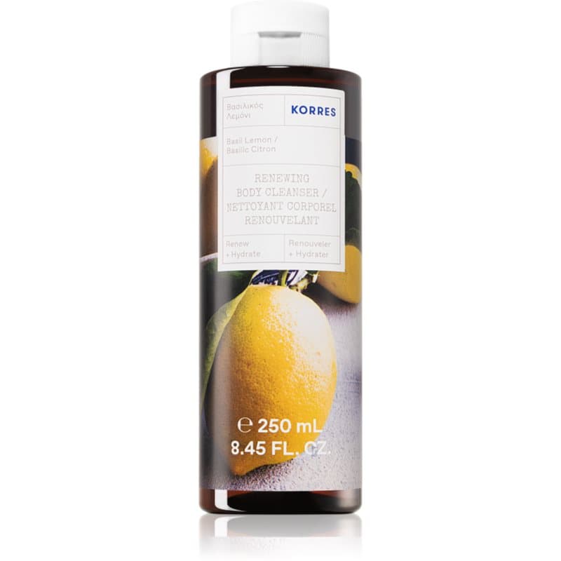 Basil Lemon odświeżający żel pod prysznic