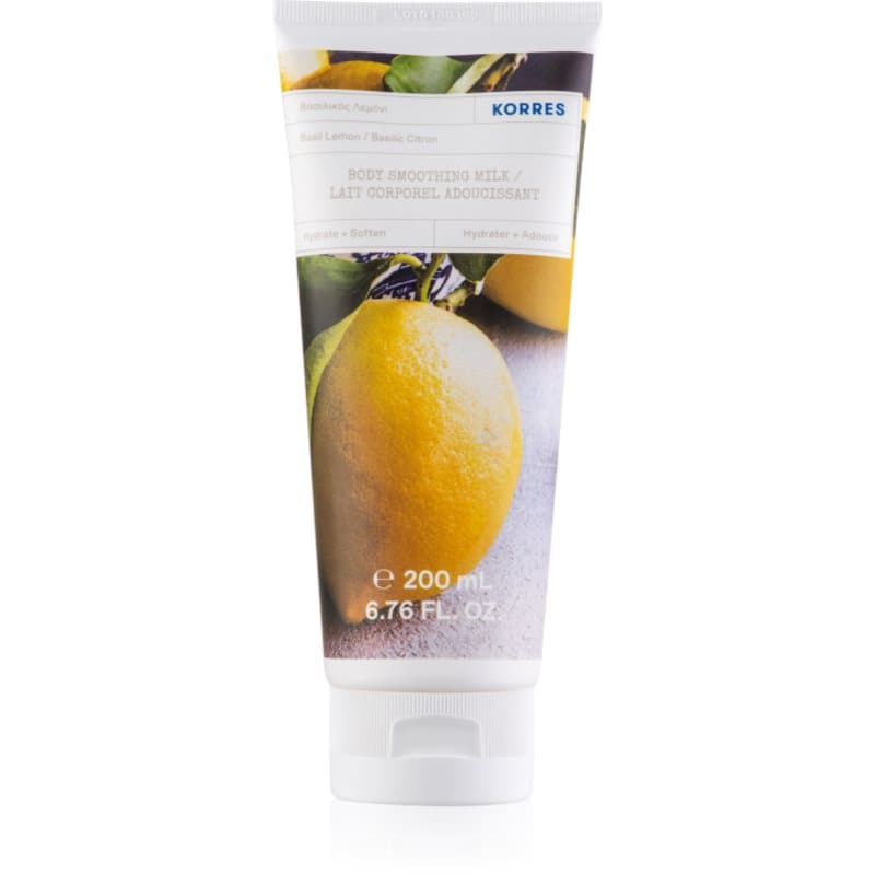 Basil Lemon odświeżający balsam do ciała