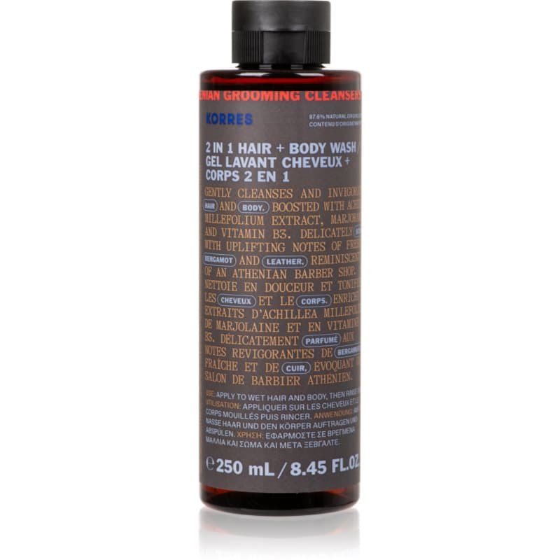 Athenian Grooming szampon i żel pod prysznic 2w1 dla mężczyzn
