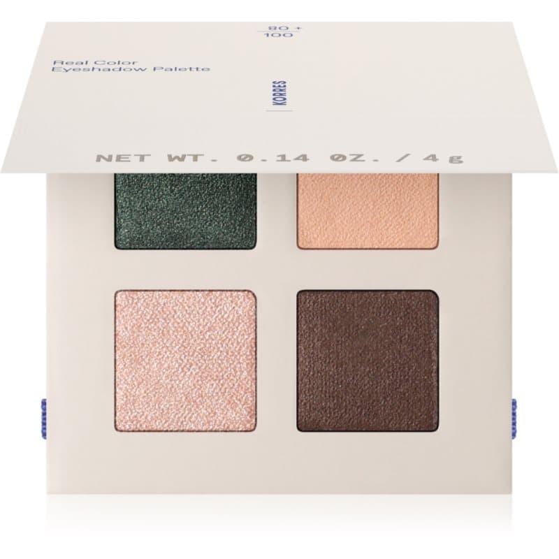 Real Color Natural Palette paleta cieni do powiek odcień 01 Forest Nudes