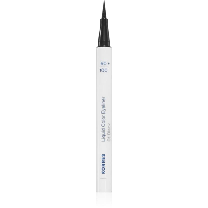 Liquid Color Eyeliner eyeliner wodoodporny w markerze odcień 01 Black