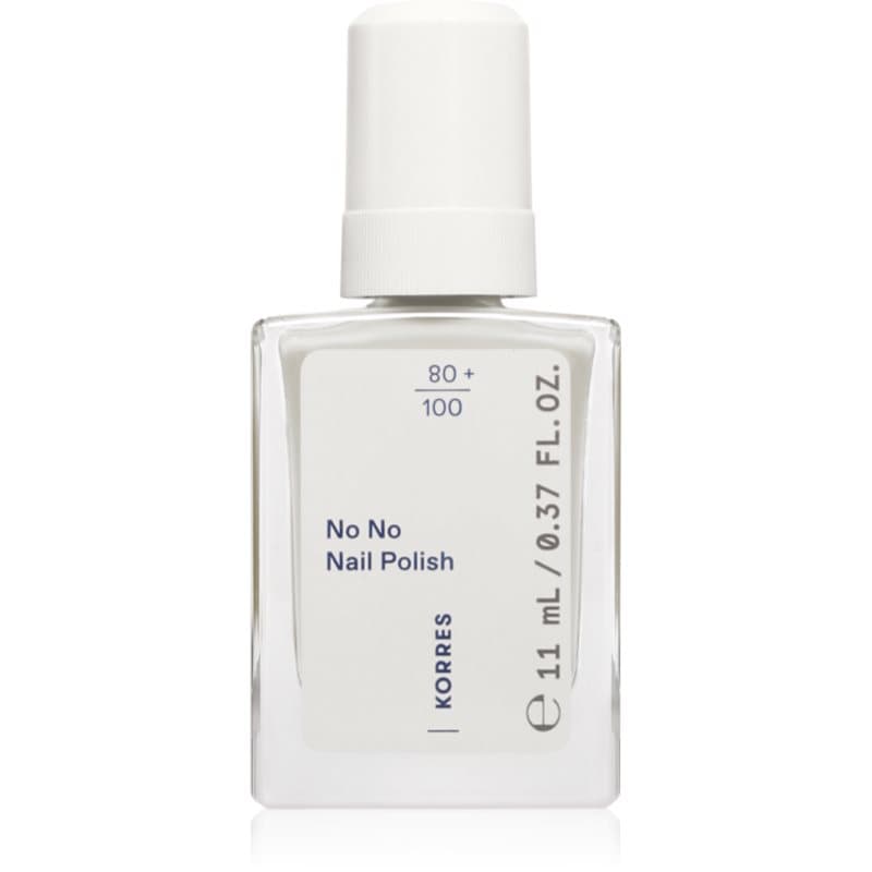 No No Nail Polish lakier pielęgnujący do paznokci odcień 02 Milky White