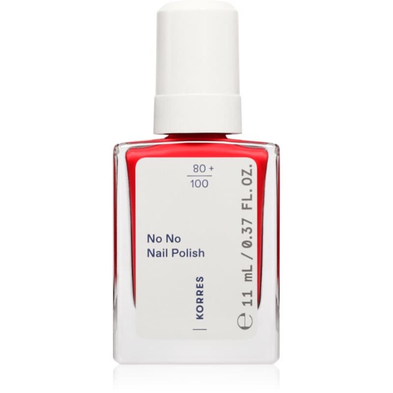 No No Nail Polish lakier pielęgnujący do paznokci odcień 48 Coral Red