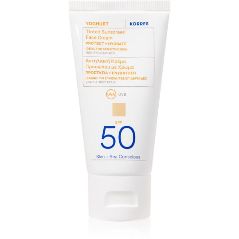 Yoghurt Tinted Sunscreen tonujący krem do opalania SPF 50