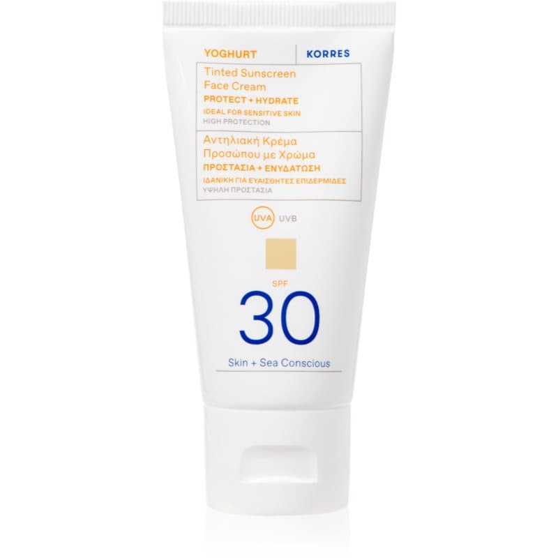 Yoghurt Tinted Sunscreen tonujący krem do opalania SPF 30