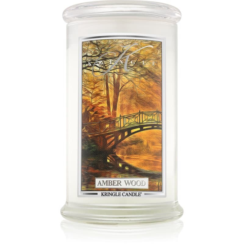 Amber Wood świeczka zapachowa