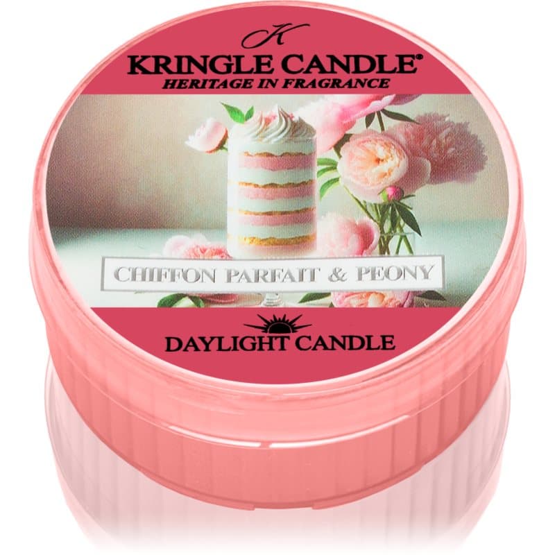 Chiffon Parfait & Peony świeczka typu tealight