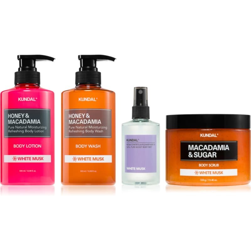 Honey & Macadamia White Musk zestaw do ciała