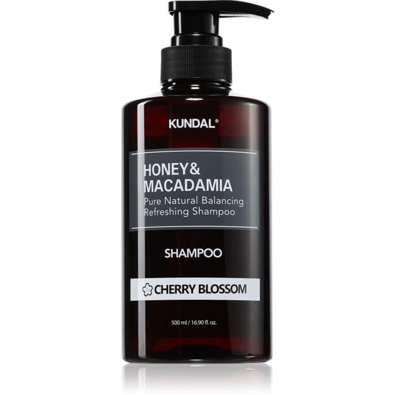 Honey & Macadamia Cherry Blossom szampon naturalny do włosów suchych i zniszczonych