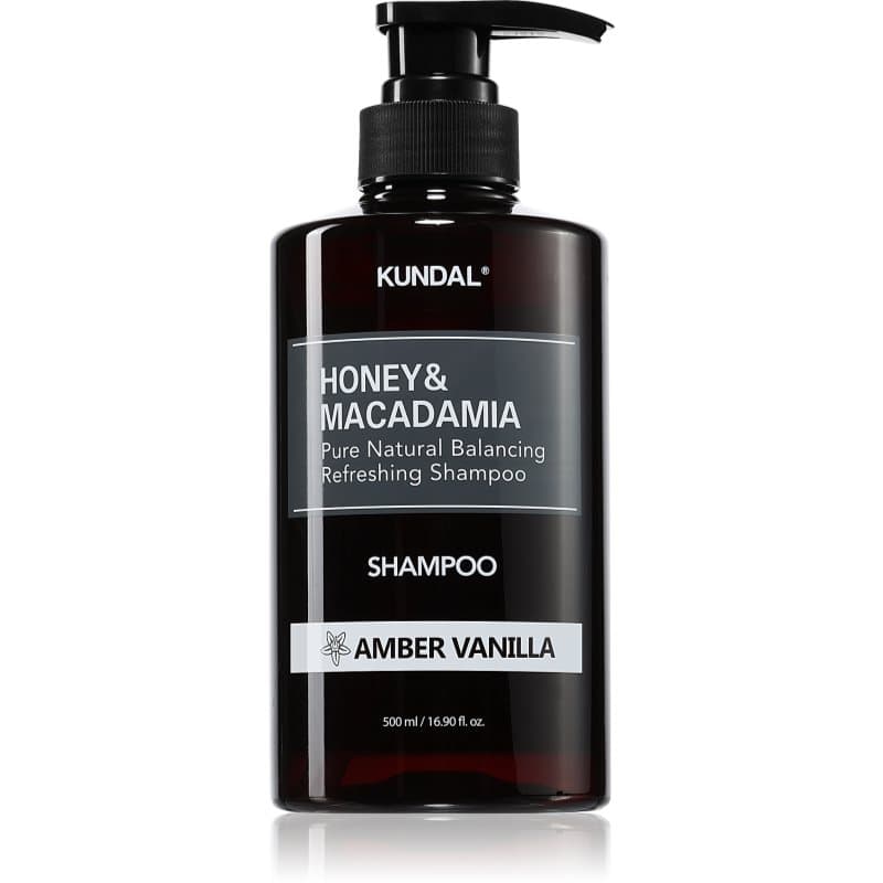 Honey & Macadamia Amber Vanilla szampon naturalny do włosów suchych i zniszczonych