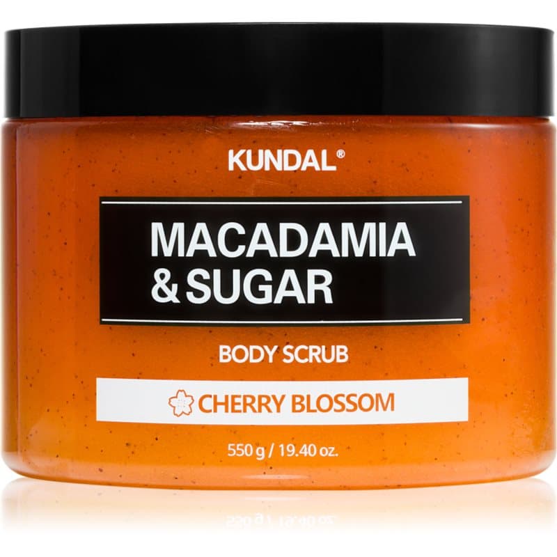 Macadamia & Sugar Cherry Blossom peeling cukrowy z masłem shea