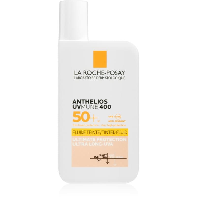 Anthelios UVMUNE 400 ochronny fluid tonujący do twarzy SPF 50+