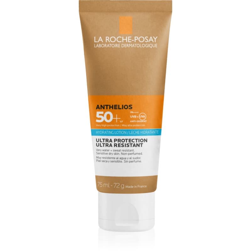 Anthelios nawilżające mleczko do opalania SPF 50+