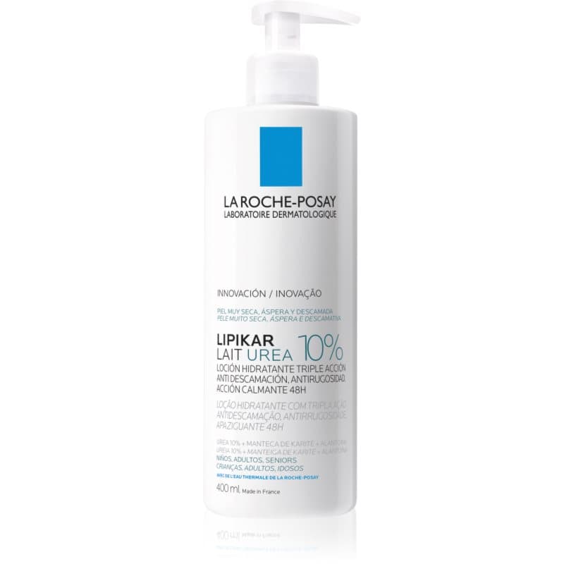 Lipikar Lait Urea 10% kojące mleczko do ciała do bardzo suchej skóry