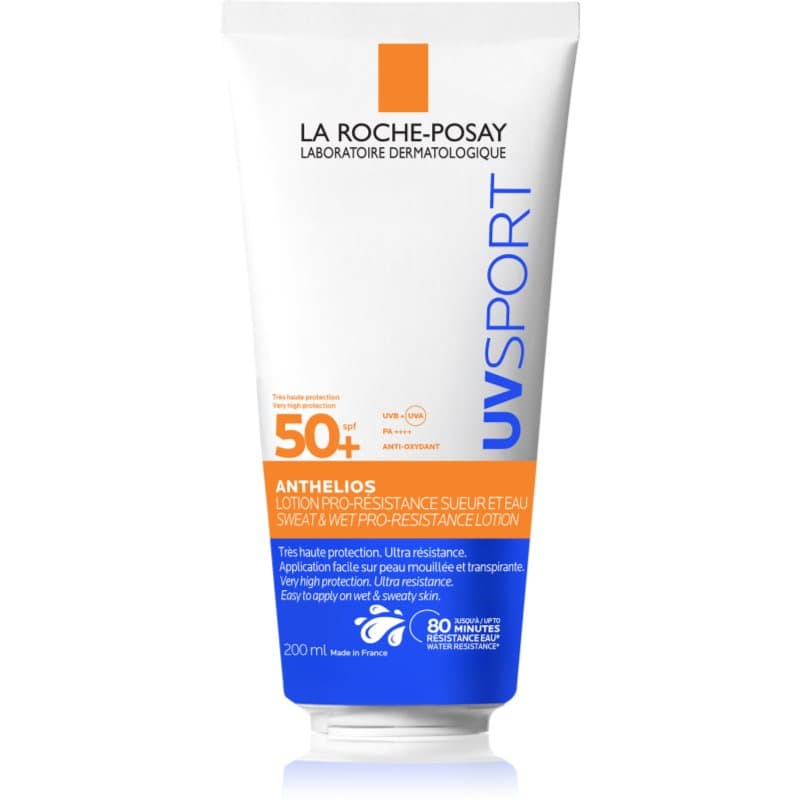 Anthelios UV Sport Sweat & Wet Pro-Resistance Lotion wodoodporny krem ochronny dla sportowców SPF 50+