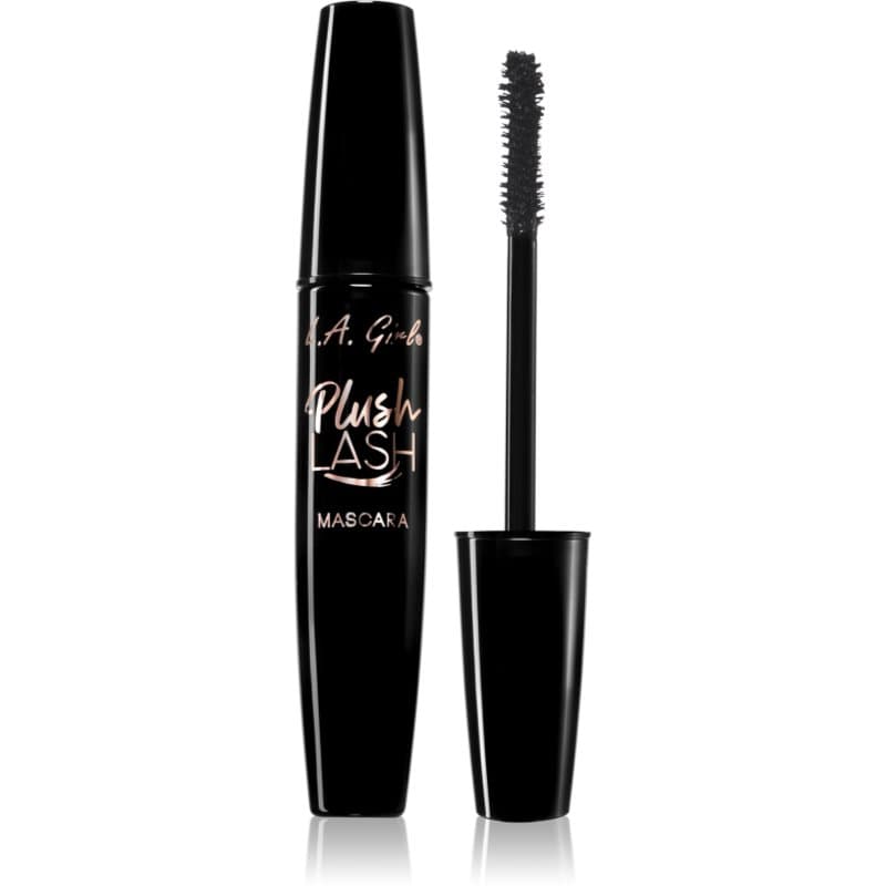 Plush Lash tusz podkręcający i zwiększający objętość rzęs odcień Blackest Black