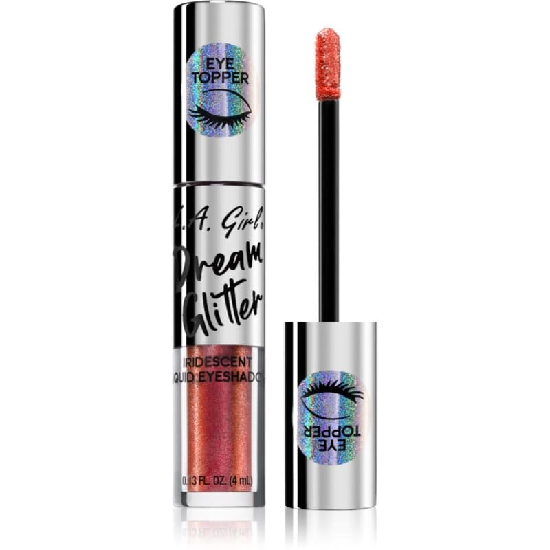 Dream Glitter błyszczące cienie do powiek w płynie odcień Firecracker