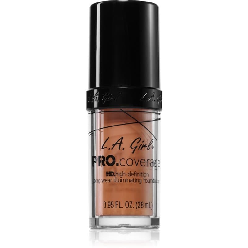 PRO. Coverage rozjaśniający podkład w płynie odcień Soft Honey