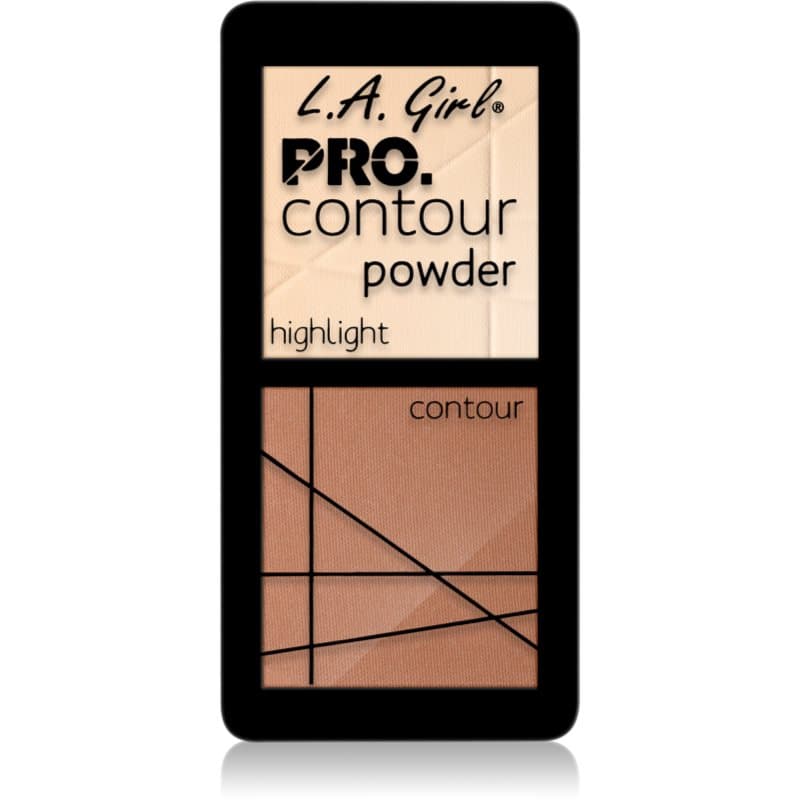 PRO. Contour Powder paletka do konturowania twarzy odcień Light