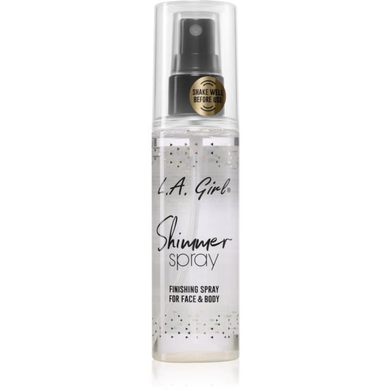 Shimmer Spray spray utrwalający makijaż do twarzy i ciała odcień Gold