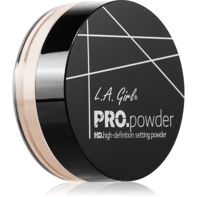 PRO. Powder puder utrwalająco-matujący odcień Banana Yellow