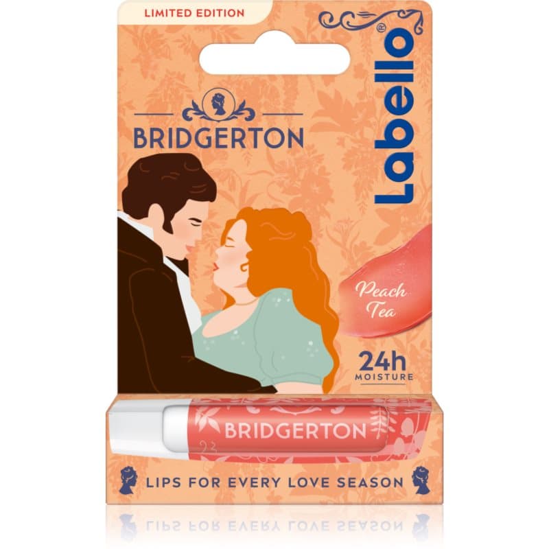Bridgerton Peach tonujący balsam nawilżający do ust