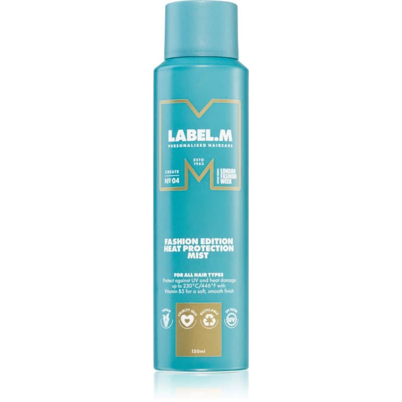 Fashion Edition termoochronny spray stosowany podczas używania prostownicy i lokówki