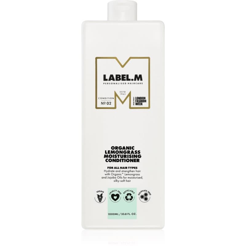 Organic Lemongrass Moisturising Conditioner odżywka głęboko nawilżająca z cytryną i trawą cytrynową