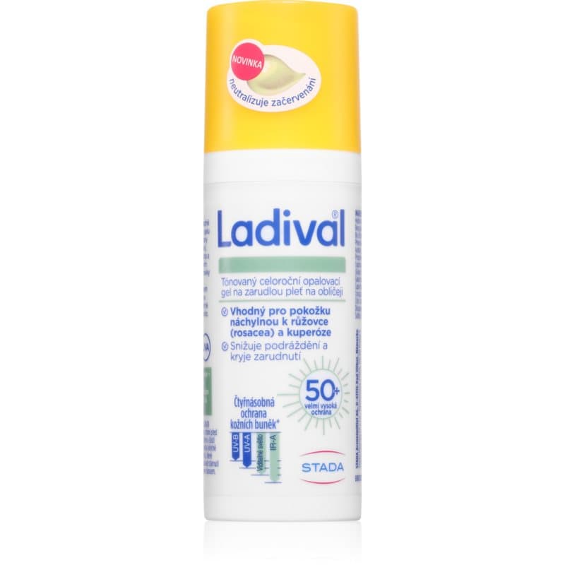 Sensitive tonujący krem-żel do skóry wrażliwej i podrażnionej SPF 50+