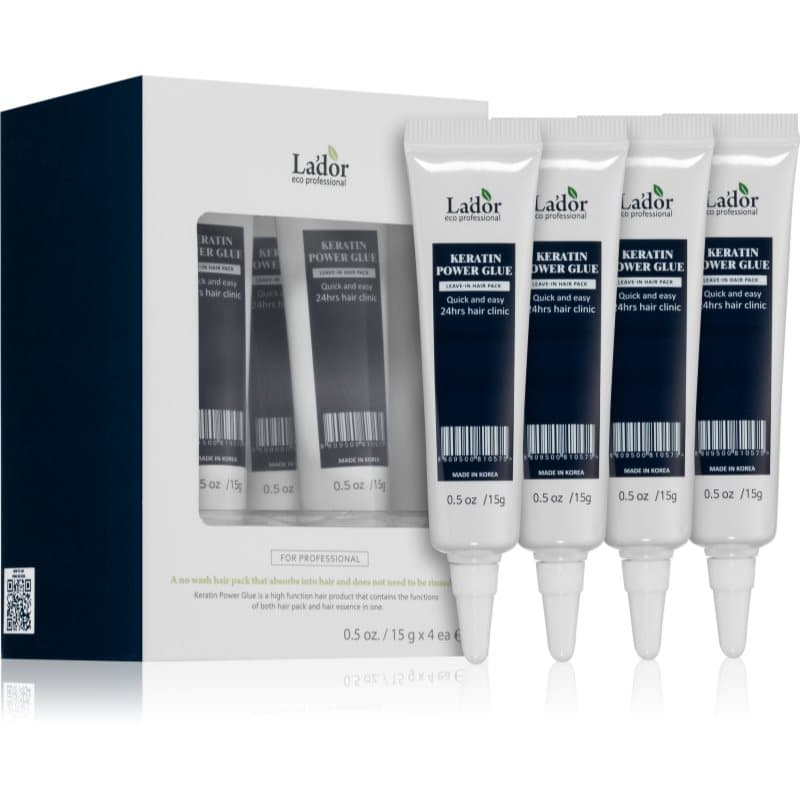 Keratin Power Glue pielęgnacja włosów bez spłukiwania z keratyną