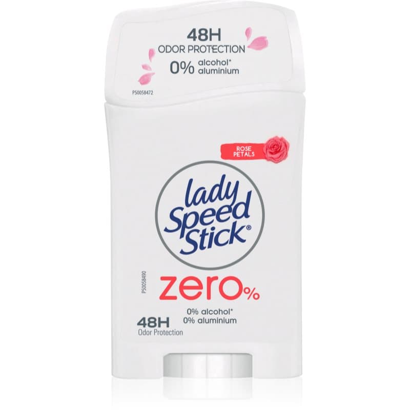 Zero Fresh Rose Petals dezodorant w sztyfcie bez dodatku soli aluminium