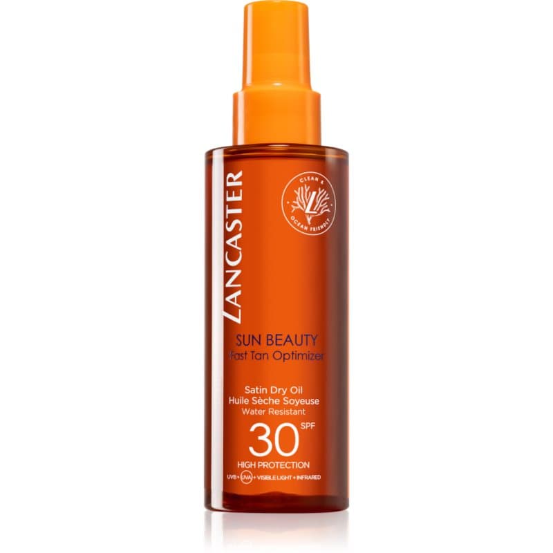 Sun Beauty Satin Dry Oil suchy olejek do opalania w sprayu SPF 30