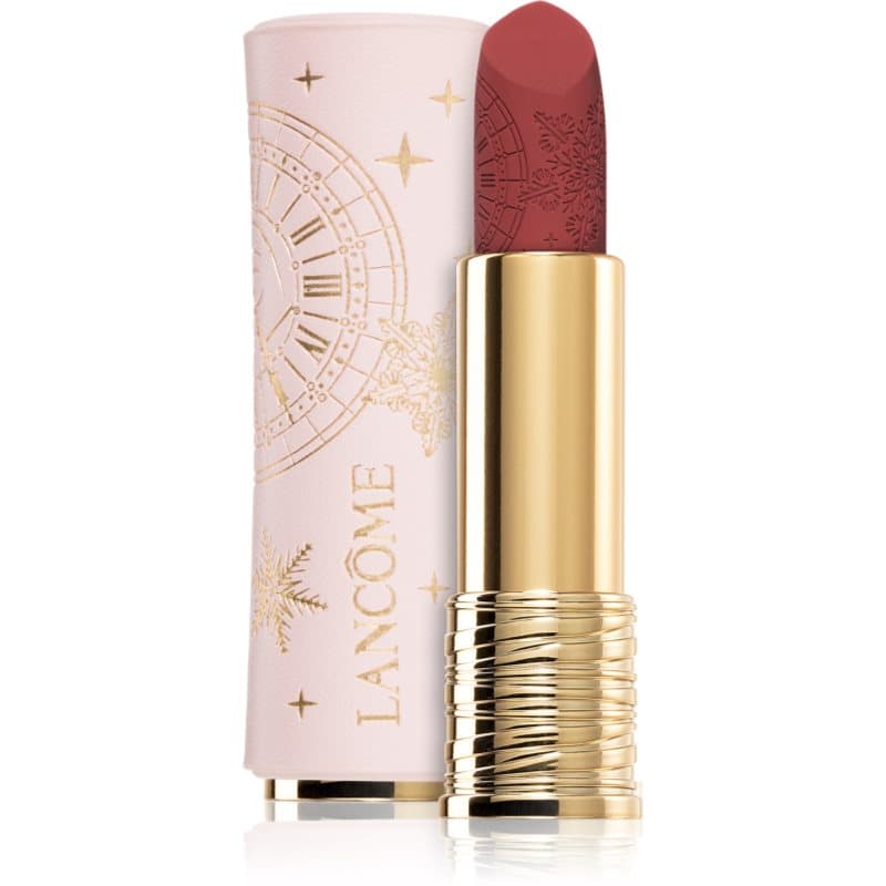 L'Absolu Rouge Matte Holiday Collection szminka matowa odcień 296 Shimmery Dramaphoria