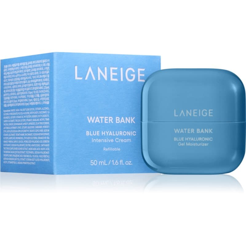Water Bank Blue Hyaluronic Intensive Cream Refillable intensywny krem z kwasem hialuronowym do wielokrotnego napełniania