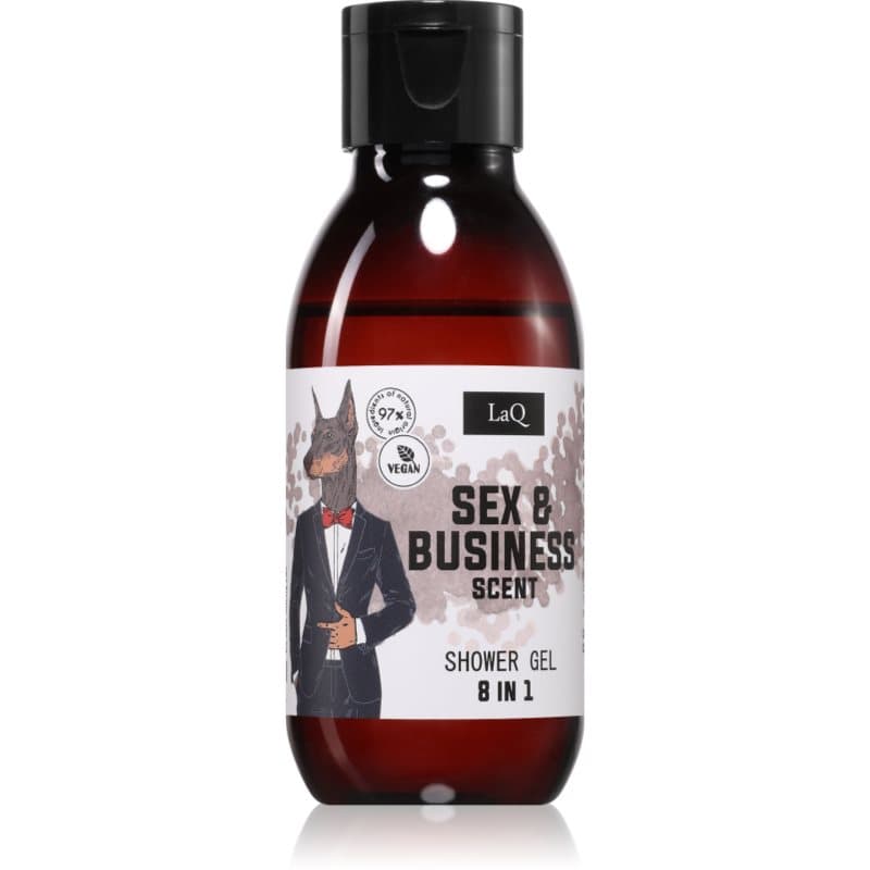 Sex & Bussiness orzeźwiający żel pod prysznic 8 w 1