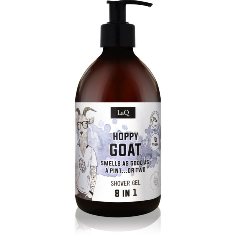 Goat From Poznaň odświeżający żel pod prysznic 8 w 1 wyciąg z szyszek chmielu
