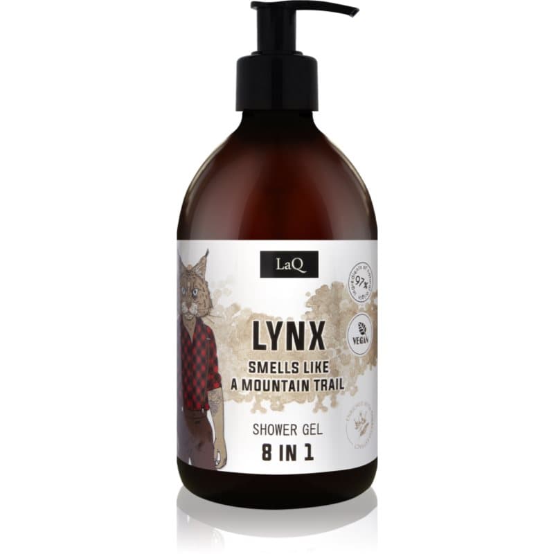 Lynx From Mountain orzeźwiający żel pod prysznic 8 w 1