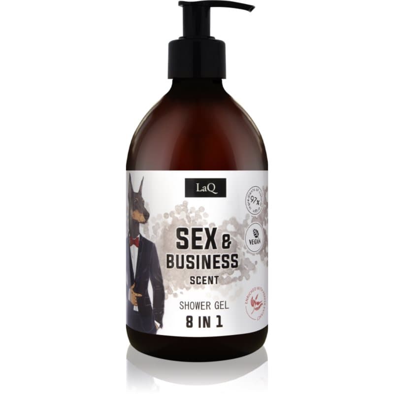 Sex & Bussiness orzeźwiający żel pod prysznic 8 w 1