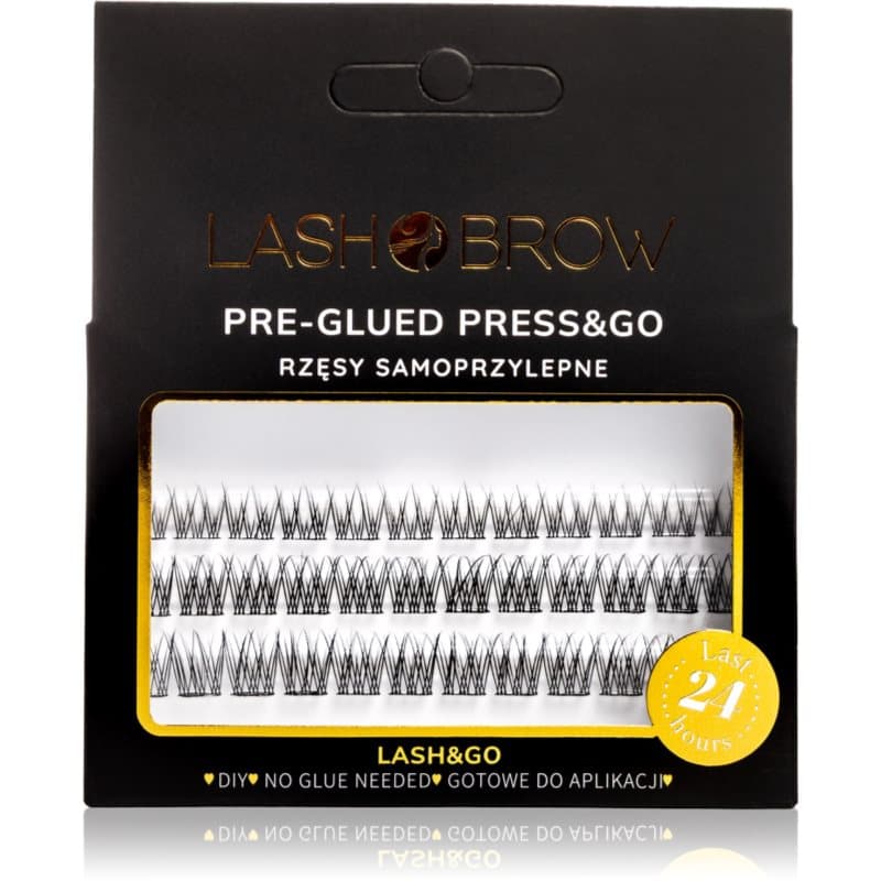 Press&Go Self-Adhesive Eyelashes kępki rzęs samoprzylepne No Make Up