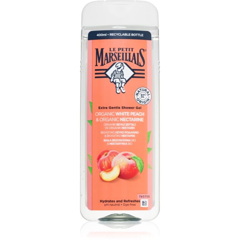 White Peach Bio & Nectarine Bio delikatny żel pod prysznic