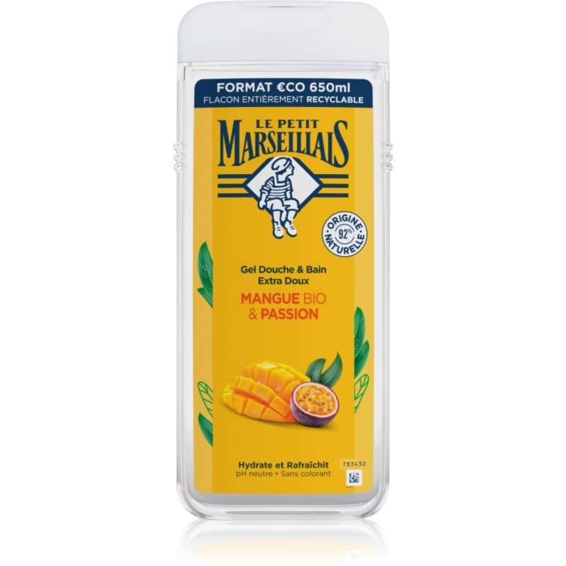 Mango BIO & Passion Fruit delikatny żel pod prysznic