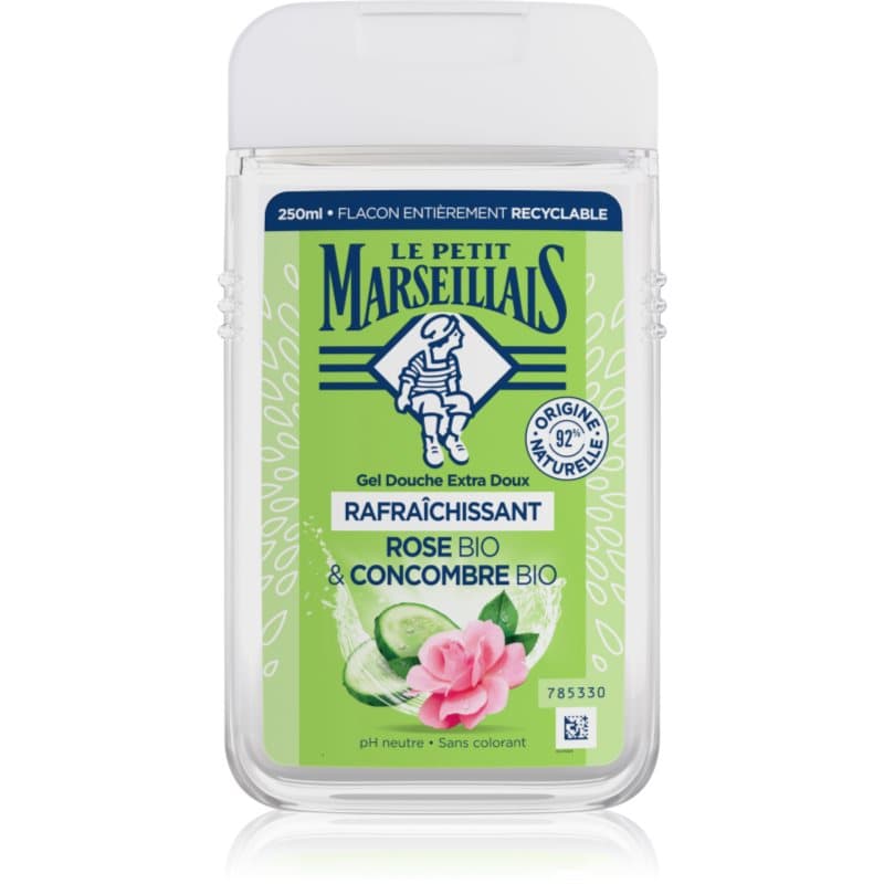 Rose Bio & Cucumber Bio delikatny żel pod prysznic