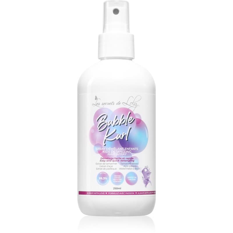 Bubble Kurl spray do włosów dla łatwego rozczesywania włosów dla dzieci