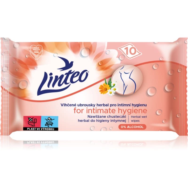 Personal hygiene chusteczki nawilżane do higieny intymnej mini herbal